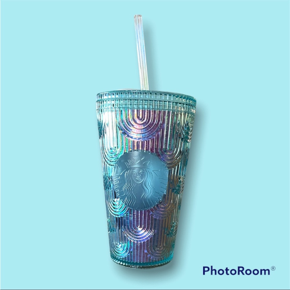Starbucks blue/purple Iridescent 16oz tumbler